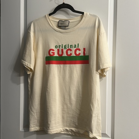 EUC Original Gucci Print oversize T - Picture 2 of 9